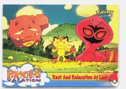 Rest And Relaxation At Last #49 Topps The First Movie Trading Cards Pokemon LP - Image 1