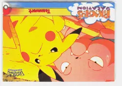 Teamwork #54 Topps The First Movie Trading Cards Pokemon Lightly Played - Image 1