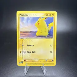 Pokemon TCG Sandstorm Pikachu Card Regular, Common, 72/100, Non-Holo NM -j - Image 1