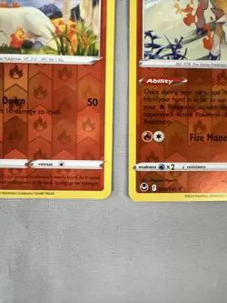 Rapidash & Ponyta Reverse Holo 22/195 - Silver Tempest Pokemon Card - NM/Mint🔥 - Image 5