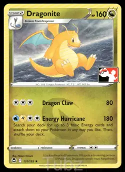 Dragonite 131/195 Rare Prize Pack Series Cards Pokemon Near Mint - Image 1
