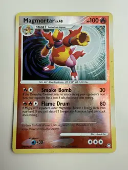 Pokemon Card - Magmortar Mysterious Treasures 12/123 Holo Rare Reverse Holo - Image 1