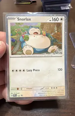 Snorlax 122 Sv: Scarlet & Violet Promo Cards Holo - Image 1
