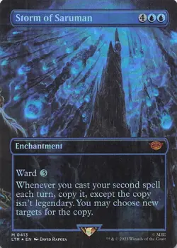 Storm of Saruman (Borderless) Lord of the Rings: Tales of Middle-Earth Foil - Image 1