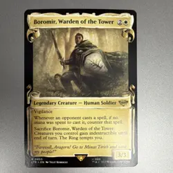 Wizards of the Coast Boromir, Warden of the Tower LTR Rare Legendary 0455 - Image 1