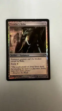 FOIL Prowler's Helm *Theros* MTG Magic the Gathering - Image 1