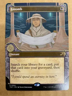 MTG 1x SHOWCASE Entomb 310 Avatar The Last Airbender PROMO Magic Gathering x1 NM - Image 1