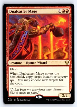 Dualcaster Mage 412 Rare Commander Legends Magic: The Gathering NM - Image 1