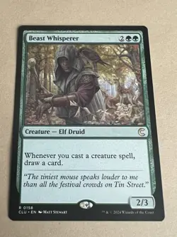 MTG - Beast Whisperer - Ravnica: Clue Edition - Image 1