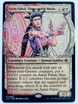 MTG Anim Pakal, Thousandth Moon Showcase - [The Lost Caverns of Ixalan] NM - Image 1