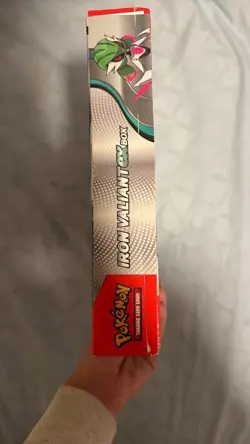 Pokemon TCG Iron Valiant ex Box 1 Box English Booster Promo Oversized 2024 - Image 3