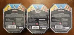 Pokemon TCG Eeveelution Tin Set Of 3 Flareon Jolteon Vaporeon Sealed NEW - Image 2
