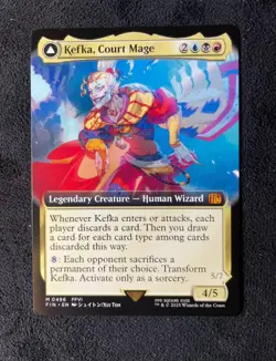 Kefka, Court Mage Extended Art FINAL FANTASY #496 (Non-foil) - Image 1