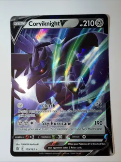 The Pokemon Company Corviknight V Holo Ultra Rare Battle Styles 109/163 EN - Image 2