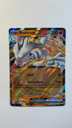 Pokemon SV: White Flare Reshiram Ex 020/086 Double Rare Pokemon TCG - Image 1
