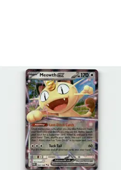 Pokemon Perfect Order Meowth EX #062/088 Double Rare Holo Near mint NM - Image 1