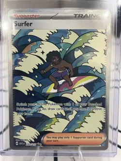 Surfer 293/217 Special Illustration Rare Ascended Heroes Pokemon Holo Near Mint - Image 1