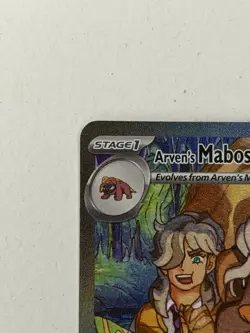 The Pokemon Company Arven's Mabosstiff ex SIR Full Art Holo SV10 235/182 EN - Image 2