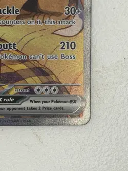 The Pokemon Company Arven's Mabosstiff ex SIR Full Art Holo SV10 235/182 EN - Image 4
