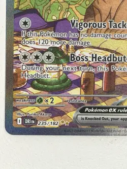 The Pokemon Company Arven's Mabosstiff ex SIR Full Art Holo SV10 235/182 EN - Image 5