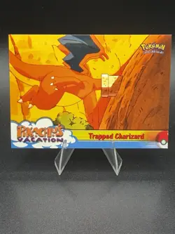 Trapped Charizard #51 1999 Topps Pokemon TV Animation Pikachu's Vacation - Image 1