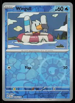 Wingull 038/159 Common Journey Together Pokemon Reverse Holo Near Mint - Image 1