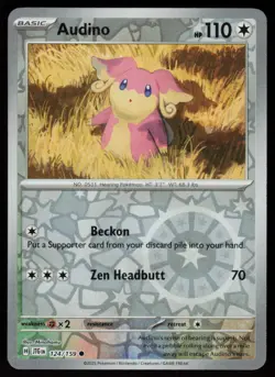 Audino 124/159 Common Journey Together Pokemon Reverse Holo Near Mint - Image 1