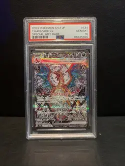 2023 Pokemon SV3 Japanese Special Art Rare #134 Charizard ex PSA 10 GEM MINT - Image 1