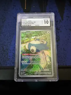 Snorlax 051 Pokemon SV 151 ETB Black Star Promo CGC Gem Mint 10 - Image 3