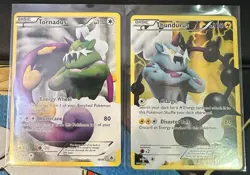 Pokemon Tornadus & Thundurus 97/98 and 98/98 2011 Set 2 English - Image 1