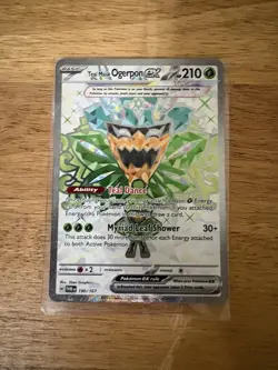 Teal Mask Ogerpon ex 190/167 Twilight Masquerade Ultra Rare Full Art Holo - Image 2