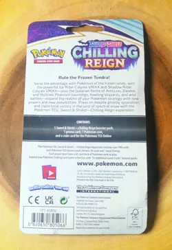 1pk: Chilling Reign Blister Pack Promo ft: MORPEKO Holo BSP Pokemon - Image 2