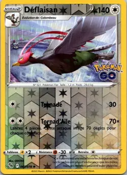 Carte Pokemon Deflaisan 063/078 Reverse - 2022 - Image 1