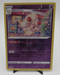 Alcremie 071/172 Reverse Holo Rare Pokemon 2022 Brilliant Stars - NM - Image 1