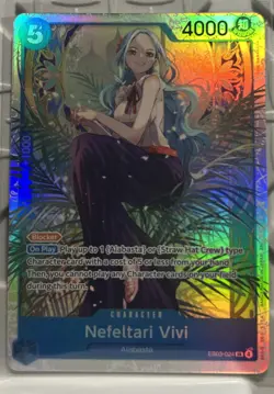 Nefeltari Vivi (024) EB03-024 Extra Booster: One Piece Heroines Edition Foil SR - Image 1