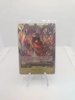 Blaze Slice OP07-116 Premium Best Selection Vol. 5 ONE PIECE TCG NM English - Image 1