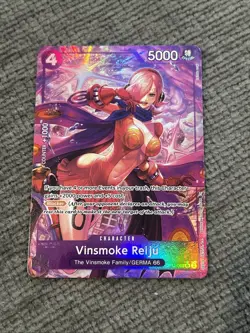 One Piece TCG Vinsmoke Reiju Alt Art Foil Legacy of the Master #OP12-063 - Image 4