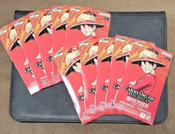 One Piece TCG OP-13 Carrying On His Will Sleeved Booster Pack Lot of 10 English - Image 1