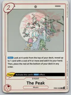 The Peak Extra Booster: Anime 25th Collection EB02-008 Foil NM - Image 1