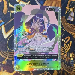 Namco One Piece CCG Jewelry Bonney Foil SR OP13-108 10000 EN - Image 1