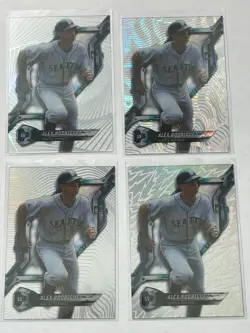 Alex Rodriguez 2018 Topps High Tek Parallel Lot (4) No Dupes Mariners - Image 1
