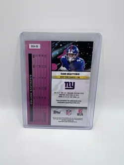 2025 Topps Cosmic Chrome NFL Cam Skattebo Auto /75 Ny Giants RC 🔥 - Image 2