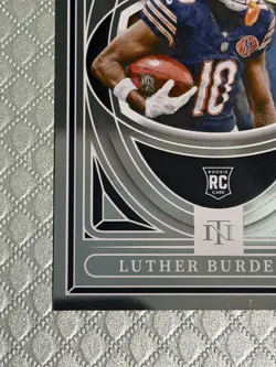 2025 Panini National Treasures - Treasure Hunt Luther Burden #4 Silver /25 (RC) - Image 5