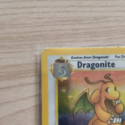 Pokemon TCG Dragonite 4/62 Fossil Holo Rare Unlimited 1999 English HP - Image 3