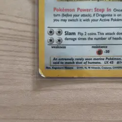 Pokemon TCG Dragonite 4/62 Fossil Holo Rare Unlimited 1999 English HP - Image 5