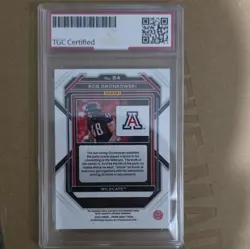 Graded Sports Card Lot of 4 - Kobe Bryant Topps, Mahomes, Josh Allen, Gronk TGC - Image 2