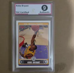Graded Sports Card Lot of 4 - Kobe Bryant Topps, Mahomes, Josh Allen, Gronk TGC - Image 3