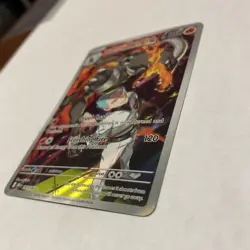 Team Rocket's Houndoom 191/182 Illustration Rare Destined Rivals Pokemon NM - Image 3