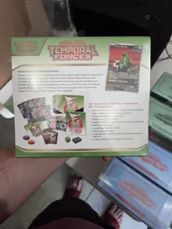 SEALED Pokemon Scarlet Violet Temporal Forces Iron Leaves Elite Trainer Box ETB - Image 2