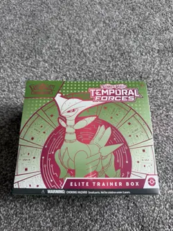 Pokemon Scarlet & Violet Temporal Forces Elite Trainer Box – Sealed ETB TCG - Image 1